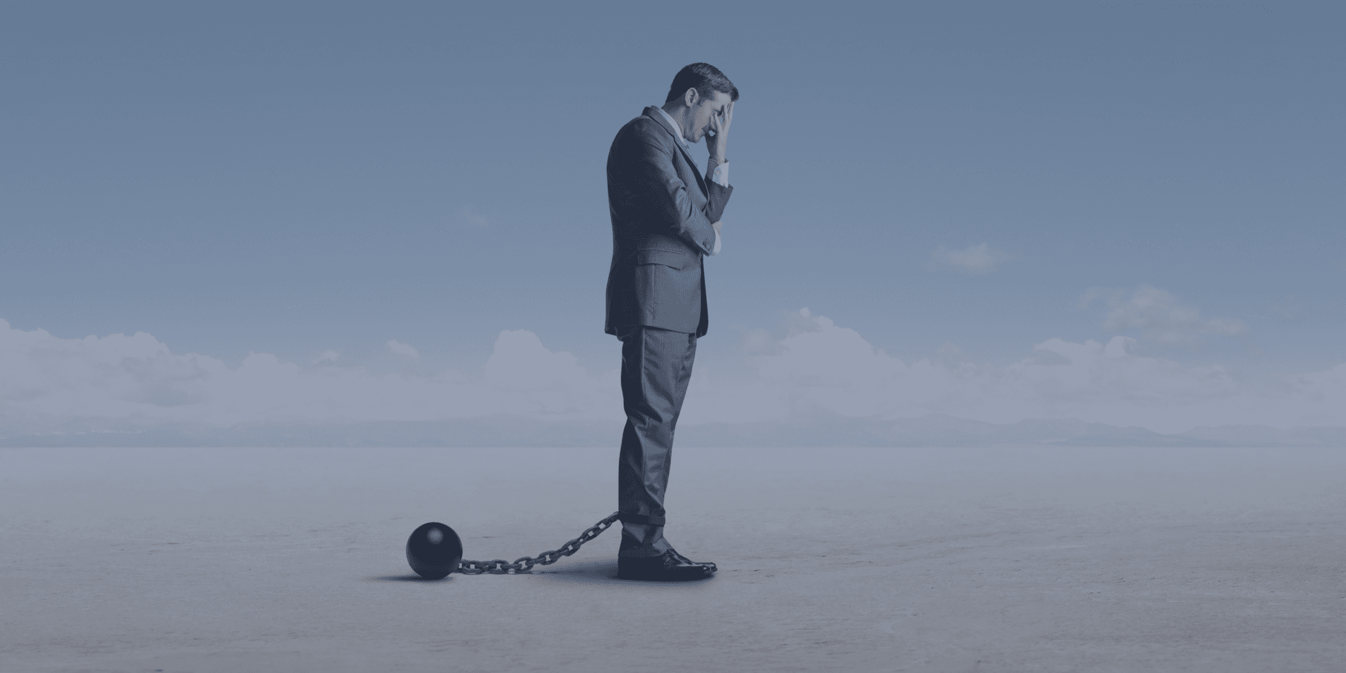 professional wearing ball and chain